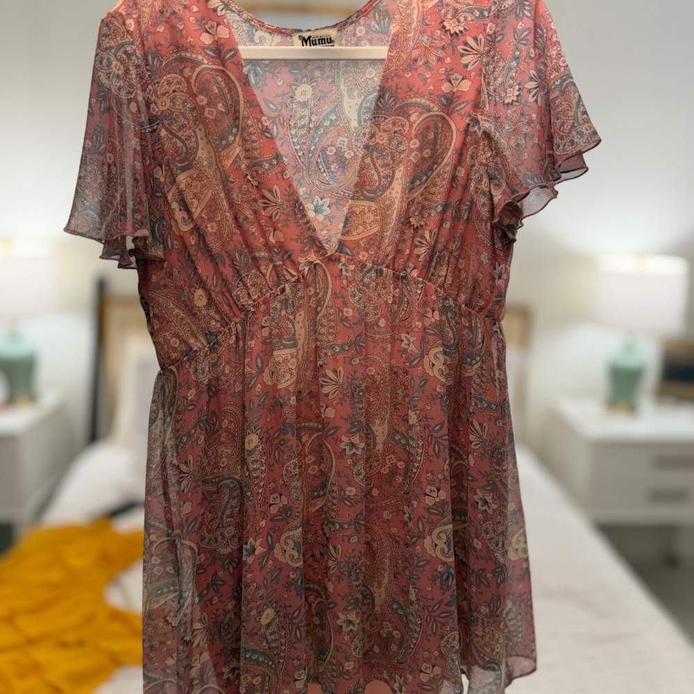 Show Me Your MuMu Paisley Dress